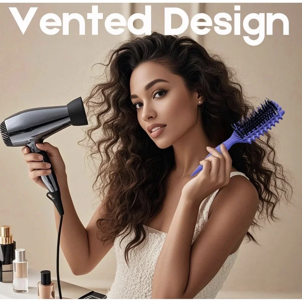 Curly Hair Brush Candybrush Curl Defining Brush for Detangling Shaping and De...